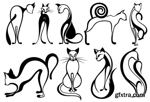 Cat Logos 25xEPS