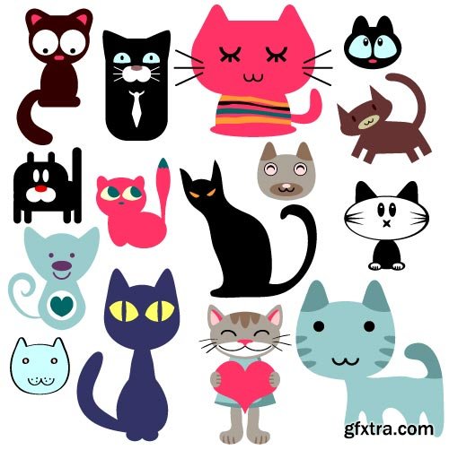 Cat Logos 25xEPS