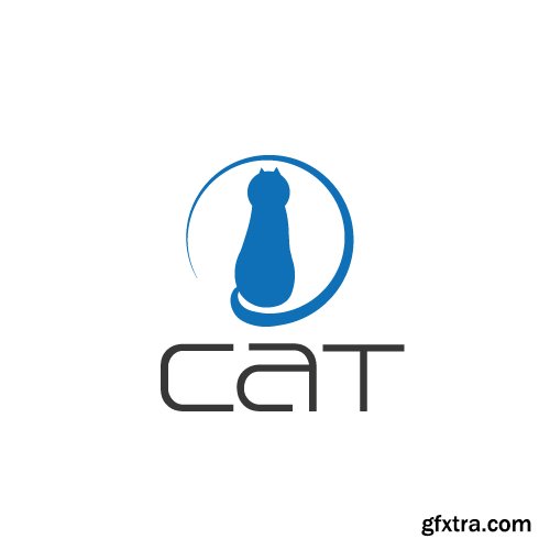 Cat Logos 25xEPS