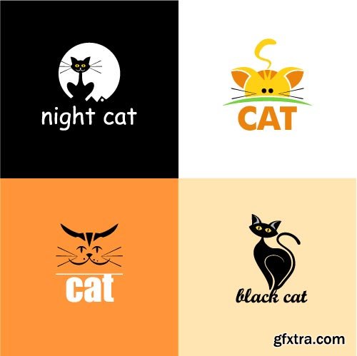 Cat Logos 25xEPS