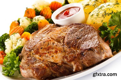 Stock Photos - Befshteks, roast, 25xJPG