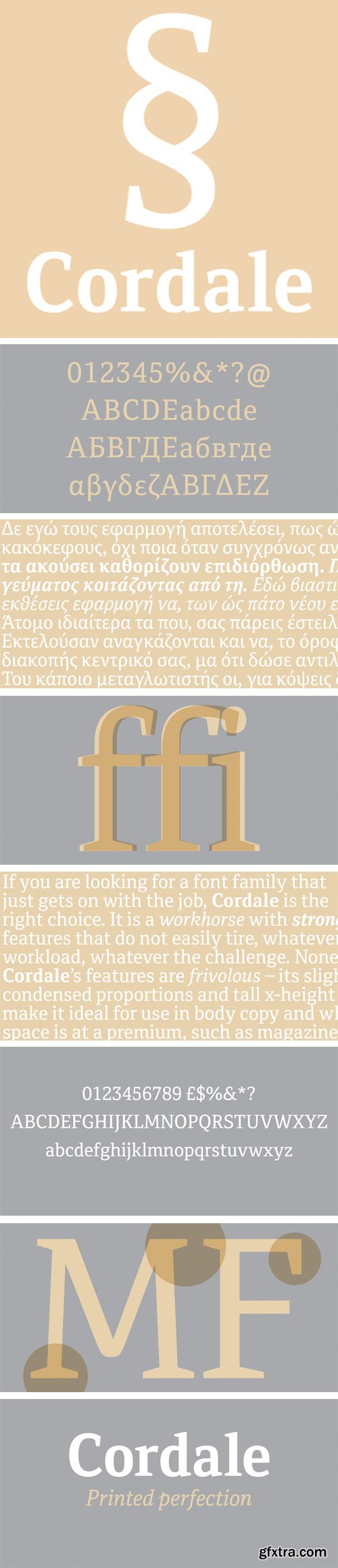 Cordale Font Family - 4 Fonts for $270