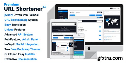 CodeCanyon - Premium URL Shortener v4.2.1