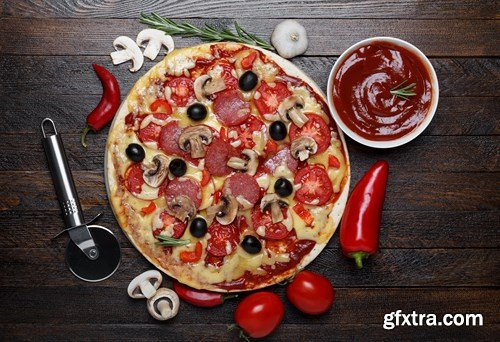 Tasty Italian Pizza, 25xUHQ JPEG