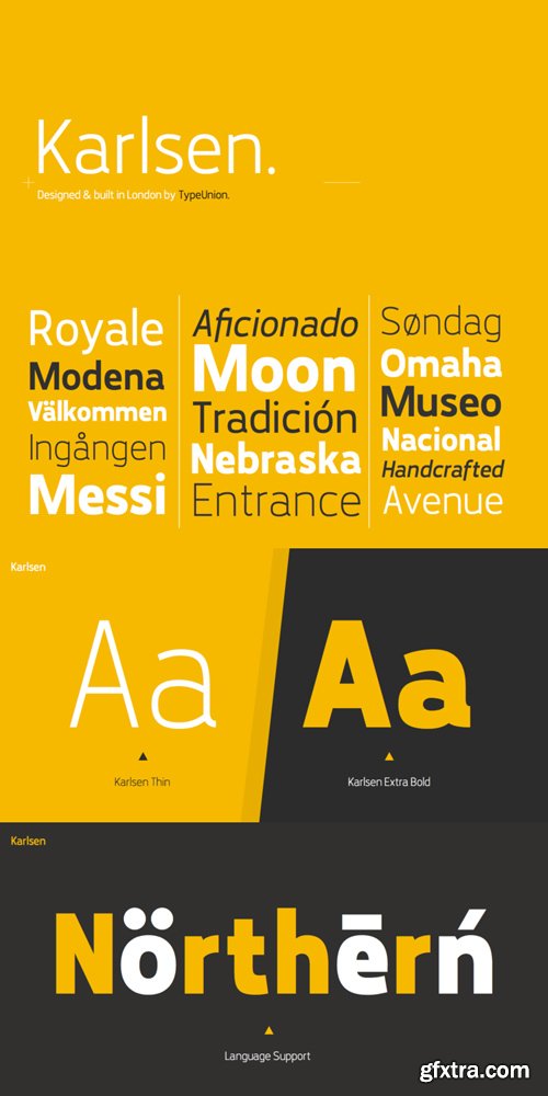 Karlsen Font Family $40