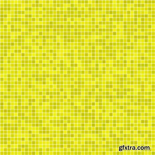 Stock Vectors - Pixel background 2, 25xEPS