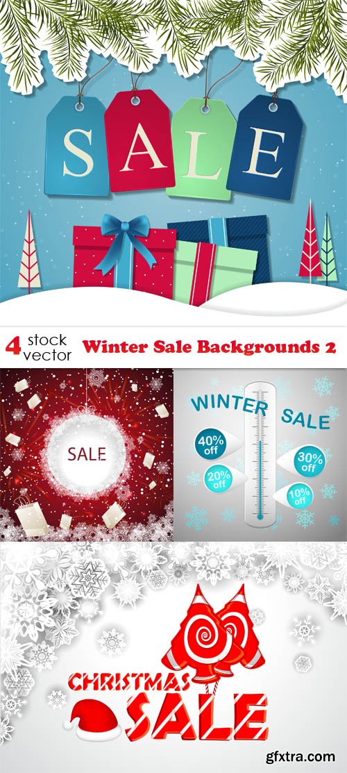 Vectors - Winter Sale Backgrounds 2