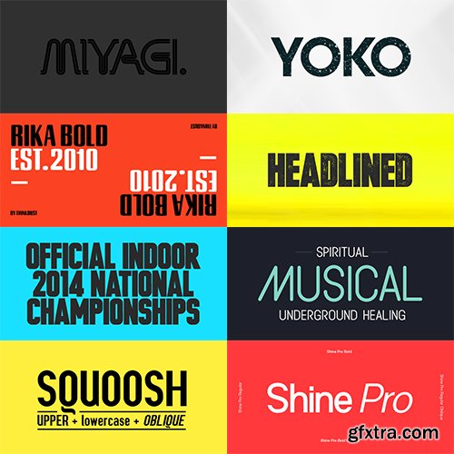 CreativeMarket Entire Shop Bundle 148 Fonts $148