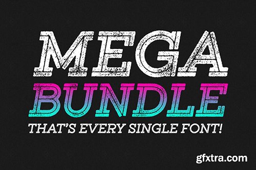 CreativeMarket Entire Shop Bundle 148 Fonts $148