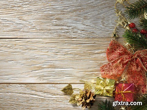 Christmas Wooden Backgrounds, 30xUHQ JPEG