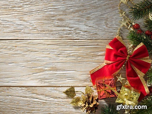 Christmas Wooden Backgrounds, 30xUHQ JPEG