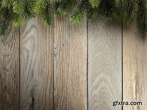 Christmas Wooden Backgrounds, 30xUHQ JPEG