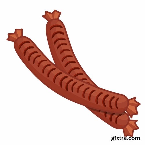 Collection of images of hot dog vector images 24 Eps