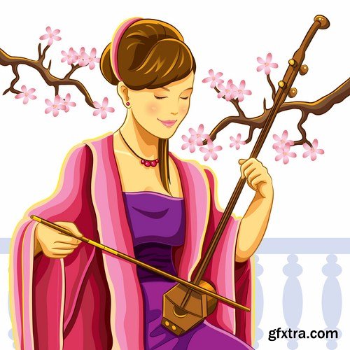 Girl Collection - 30 Vector