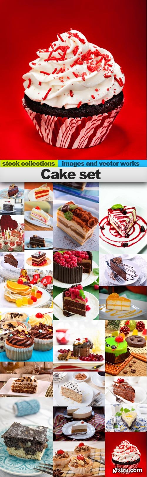 Cake set,25 x UHQ JPEG