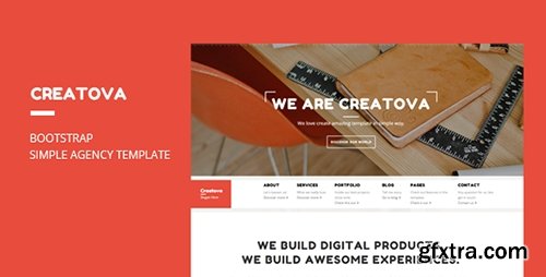 ThemeForest - Creatova - Bootstrap Agency Template - RIP