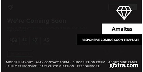 ThemeForest - Amaltas - Responsive Coming Soon Template - RIP