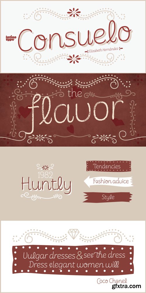 Consuelo Font Family $111.30