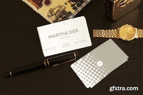 Business Cards Mock-up PSD