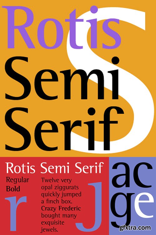 Rotis Semi Serif Font Family $290