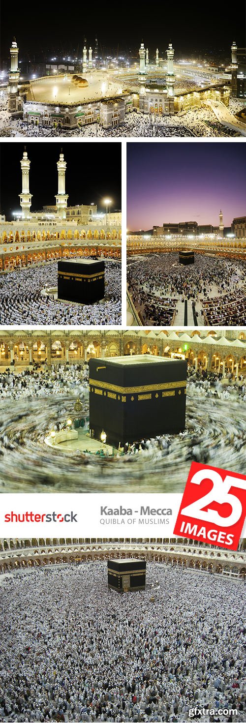 Kaaba - Mecca, Quibla of Muslims 25xJPG