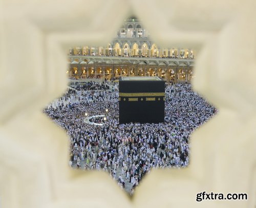 Kaaba - Mecca, Quibla of Muslims 25xJPG