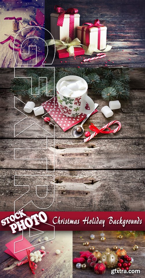 Stock Photo - Christmas Holiday Backgrounds