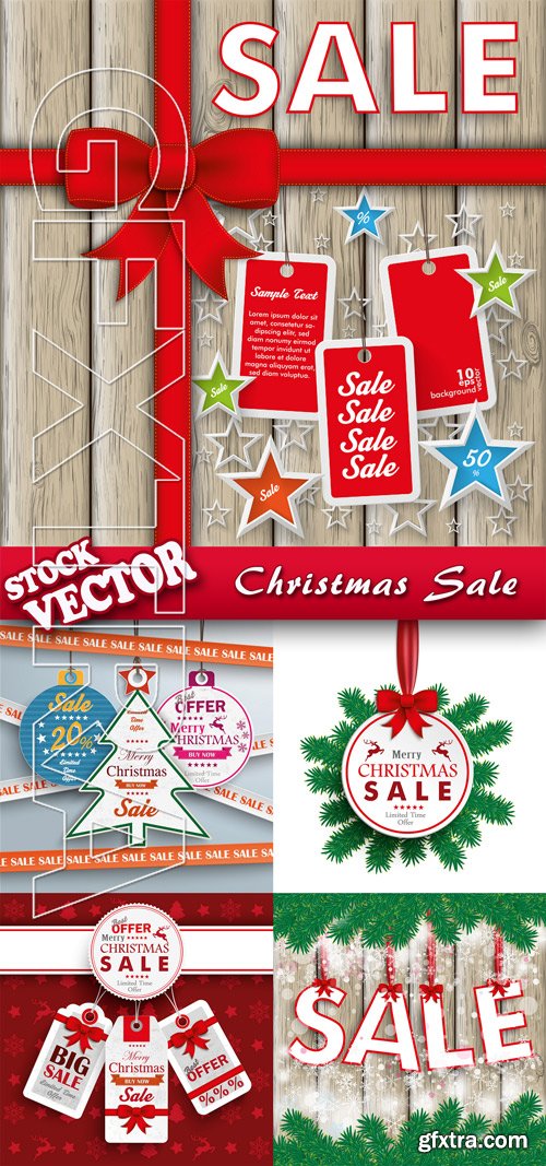 Stock Vector - Christmas Sale