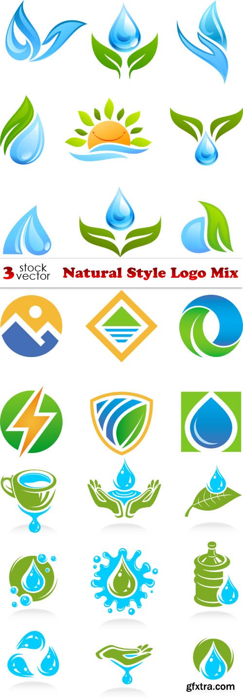 Vectors - Natural Style Logo Mix