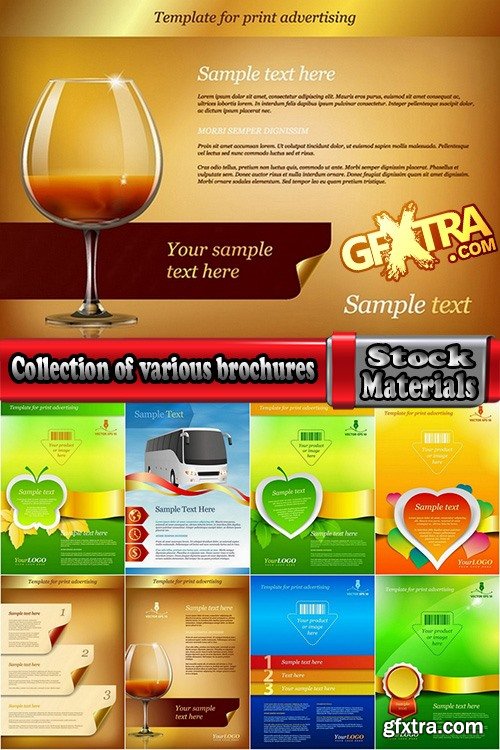 Collection of various brochures 25 UHQ Jpeg