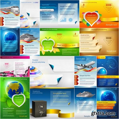 Collection of various brochures 25 UHQ Jpeg