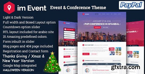 ThemeForest - im Event v1.0 - Event & Conference WordPress Theme