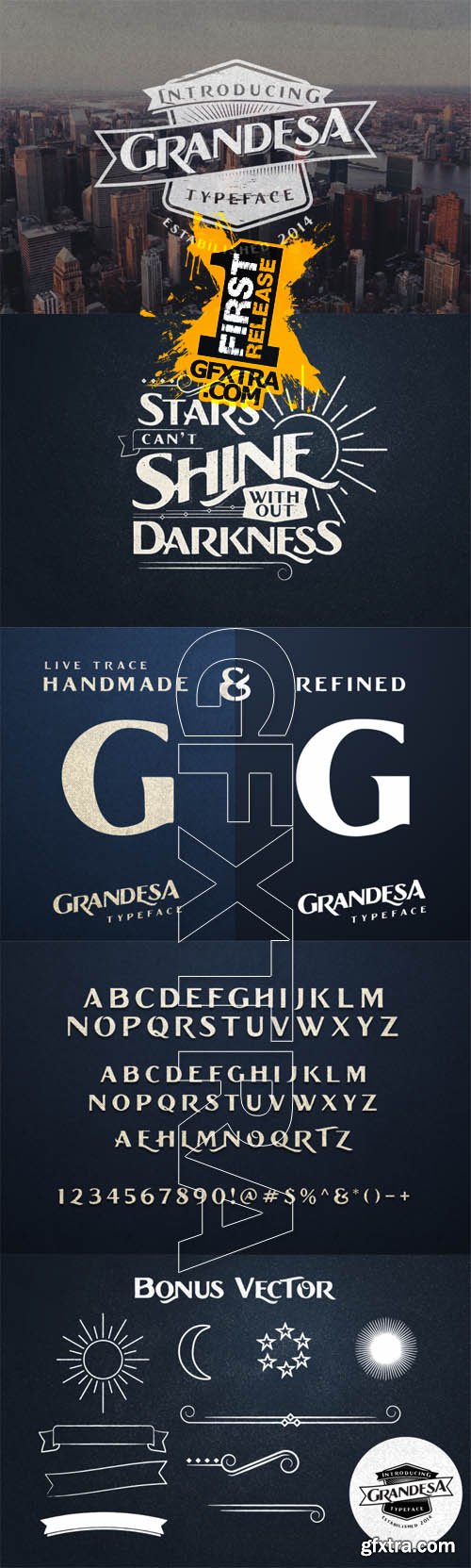 Grandesa Typeface Font