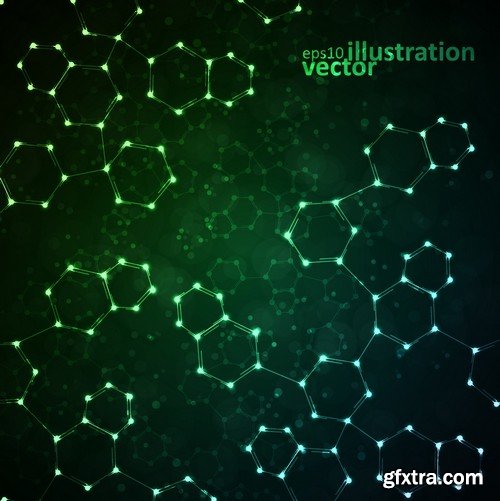 Stock Vectors - Abstract Background 5, 25xEPS