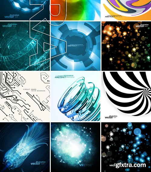 Stock Vectors - Abstract Background 5, 25xEPS