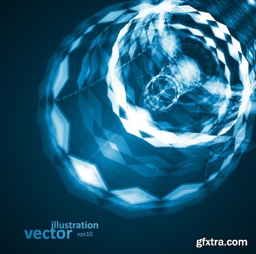 Stock Vectors - Abstract Background 5, 25xEPS