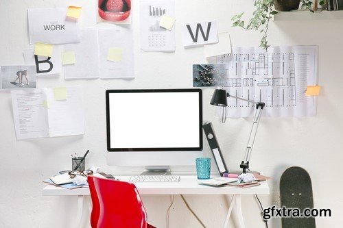 Stock Photos - Workspace, 25xJPG