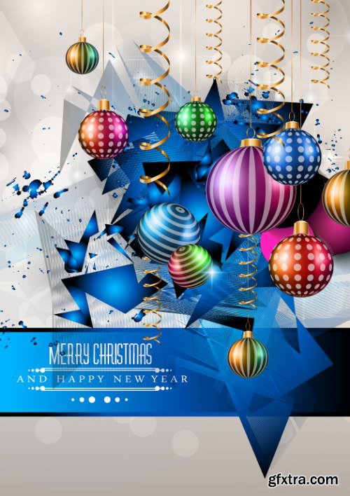 Christmas Party Flyers 25xEPS