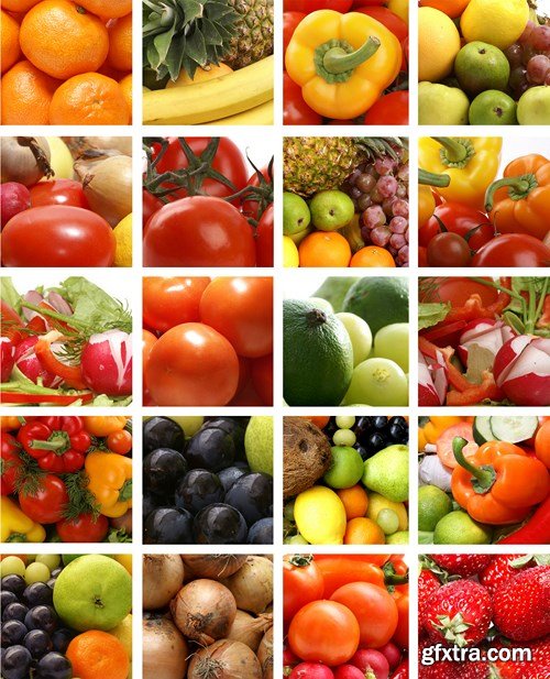 Healthy Food, 25xUHQ JPEG