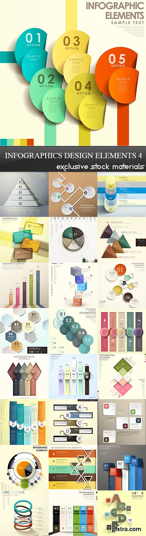 Infographics Design Elements 4, 25xEPS