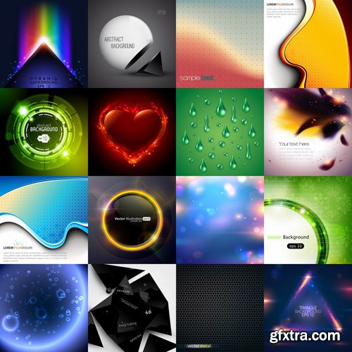 Abstract Background Collection#45 - 30 Vector