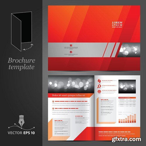 Collection of Corporate Brochures 3, 25xEPS