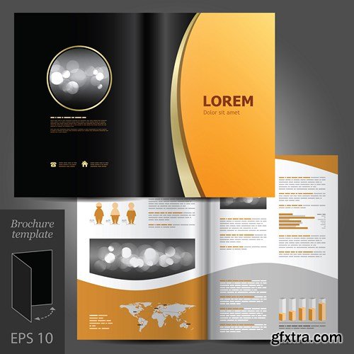 Collection of Corporate Brochures 3, 25xEPS