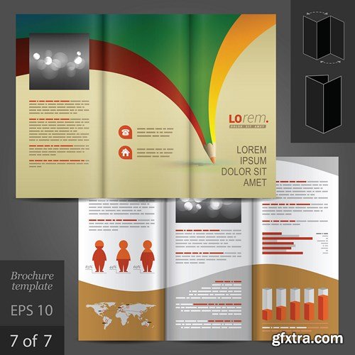 Collection of Corporate Brochures 3, 25xEPS