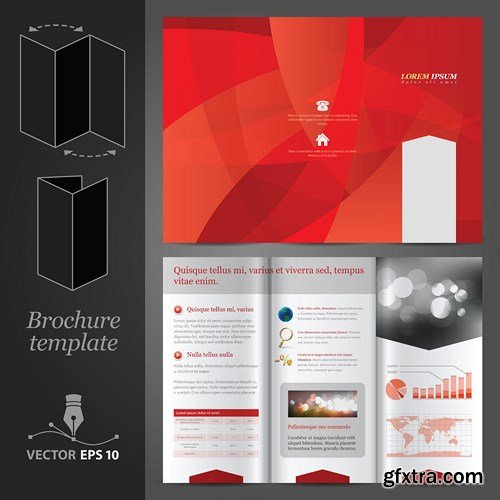 Collection of Corporate Brochures 3, 25xEPS