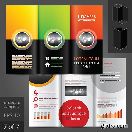 Collection of Corporate Brochures 3, 25xEPS