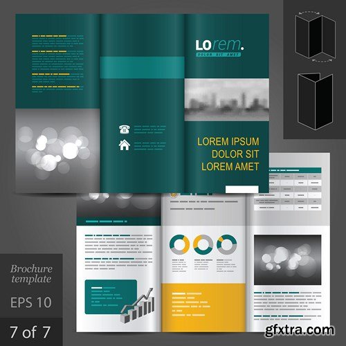 Collection of Corporate Brochures 3, 25xEPS