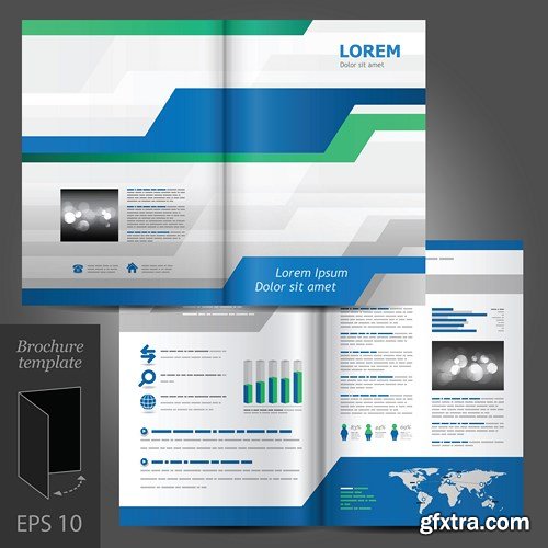 Collection of Corporate Brochures 3, 25xEPS