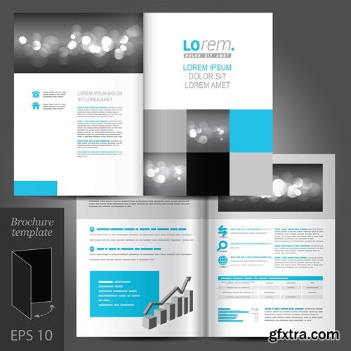 Collection of Corporate Brochures 3, 25xEPS