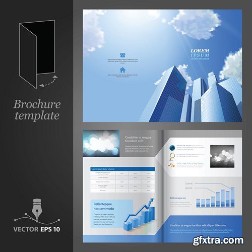 Collection of Corporate Brochures 3, 25xEPS